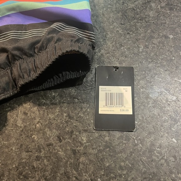 Colorful Striped Boys Trunks - Picture 6 of 6